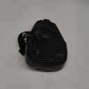 Leather Sling Bag Purse Chest Shoulder Backpack,Crossbody Bags for Men Outdoors (Black3)