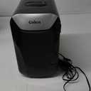 CALEN Mini Fridge with 2 Bottles, 6L/8 Cans Mini Fridge for Bedroom, Skincare Fridge 110V AC/12V DC Small Refrigerator for Food, Beverages, Cosmetics, Portable Mini Refrigerator for Office, Dorm, Car