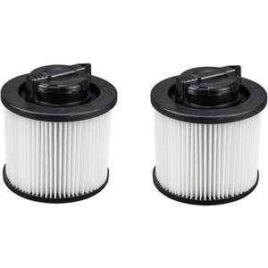 2 Pack DXVC4001 HEPA Filter Compatible with DEWALT DXV04T DXV05P DXV05S DXV08S DXV06G Wet Dry Shop Vacuums