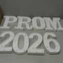 Graduation Decorations 2026 Deals - 8 LED Marquee Light Up Letters Sign "PROM 2026" - Class of 2026 Ornaments for Kindergarten Senior High School College Table Wall Centerpieces Decor Party Supplies