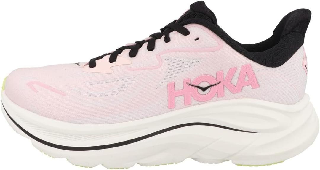 Hoka Womens Clifton 10 ( Size 9, Carnation/Starlight Glow)