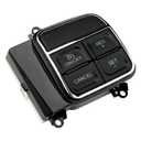 Steering Wheel Cruise Control Switch, Compatible With 2011-2018 Chrysler Dodge Jeep, 200 300 Town & Country Charger Journey RAM Grand Cherokee, and More, Electrical Speed Control, Replaces# 56046252AD
