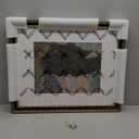 Yaetm 16x20 Vintage Picture Frame, Ornate Antique Gold 16x20 Frame for Wall, White Mat for 11x14 Photos, 1.4-inch Wide Molding - Portrait or Landscape - Wall Mount for Home (Black/Gold, Single)