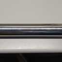 LCGP 2.5 Inch Straight Exhaust Pipe, 2.5" Stainless Steel Straight Muffler Replacement Pipe, 48" Length Mandrel Exhaust Tube with Two Lap Joint Band Clamps(New Version)