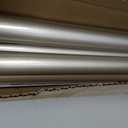 CorkLatta Brushed Nickel Shower Curtain Rod 31 to 80 Inch,1 Inch Diameter Adjustable Spring Tension Stainless Steel Telescoping Rod,Easy Install,No Rust