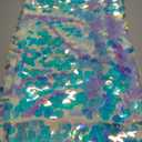Mermaid Tail Scales Table Runner 12 x 84 Inches - Glitter Holographic Sequin Cover for Ocean Under The Sea Party Decorations and Supplies (1)