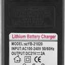 21V 2A Charger 5S Li 1.7A Adapter 100 240V 21V 2A Charger Converters Supply Adapter Lithium Battery Charger Us Plug