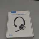 Link Dream Trucker Bluetooth Headset 20H Talktime Wireless Headset with 270Rotatable Noise Cancelling Microphone USB Dongle for Online Meeting, Office Home, Call Center, Computer, Cell Phone (BH60)