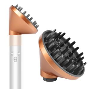 Upgraded Diffuser Attachment for Dyson Airwrap, Converting for Dyson Airwrap Styler to Hair Dryer Diffuser Attachment, for Airwrap Attachment Nozzle, 973365-01 (Rich Copper)