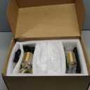 17 Inch Battery Operated Wall Sconces: 20000mAh Rechargeable Wall Lights Set of 2 with Arylic Shade - 3000K-6000K Dimmable Wireless LED Wall Lamp with Remote for Bedroom Bathroom Hallway Living Room