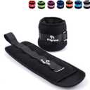 Ankle Weights,  Wrist Arm Leg Weights for Women, Kids and Men, Comfortable and Soft, Pretty Sturdy, Perfect for Dancing, Running, Walking, Fitness, Workout (Black - 12 lbs Pair)