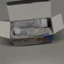 QUMY Dog Shoes for Large Dogs, Medium Dog Boots & Paw Protectors for Winter Snowy Day, Summer Hot Pavement, Water-Resistant in Rainy Weather, Outdoor Walking, Indoor Hardfloors Skid-Resistant Sole (Size 6: 2.6''x3.0''(W*L) (Pack of 4))