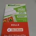 Food Saver Fresh 5X Longer Heat Seal 8in. Rolls