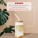 Friendship Gifts for Women Friends, Gifts for Friends Female, Gifts for Best Friend - Gifts for Sister - Sister Birthday Gifts - Galentines Day, Valentines Gifts for Friends - 16 Oz Can Glass