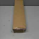 KAMANINA Black Curtain Rods for Windows 72 to 144 Inches (6-12ft), 1 Inch Heavy Duty Curtain Rod 32 to 144, Long Decorative Single Drapery Rods, Twisted Cage End