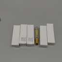 SHUWDKAR E14 Light Bulb 25 Watt Equivalent Warm White 2700K, LED 2W European E14 Candelabra Bulbs, Clear Glass, 6 Pack