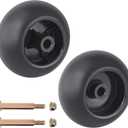 CheeMuii 753-04856A Lawn Mower Deck Wheels Kit 2 Pack 5 Inch Mower Deck Wheels Replace for 753-04856A 734-3058B 738-3056 Fit for Most 42" 46'' 48'' 50" 52'' and 54" Mower Deck