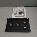 Front License Plate Bracket Compatible with 1994-2011 Porsche 911 924 and 1997-2004 Boxster No Drill Tow Hook License Plate Holder, Car Tag Frame, Bumper Relocator Adapter