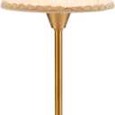 UMEXUS Rechargeable Cordless Table Lamp with Dimmer, Portable Small Battery Operated Lamp Outdoor, Touch Warm Light Ambient Lighting for Restaurant Patio Dining Side End Table Kitchen, Antique Brass