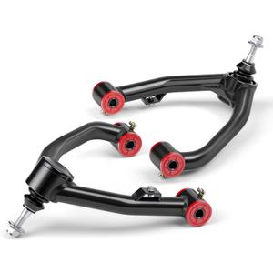 2-4" Lift Upper Control Arms for 0718 Chevy Silverado 1500/GMC Sierra 1500 6 Lug, Chassis & Suspension Control Arm Kit with Ball Joints Fits Tahoe/Yukon/Suburban 1500, Replaces OE Stamped Steel Arms