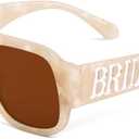 xo, Fetti Bride Sunglasses | Bachelorette Gift, Bridal Shower, Bride To Be, Bach Party, Beach Accessory, Neutral Cream Ivory, Bikinis and Martinis, Seashells and Wedding Bells, Tortoise