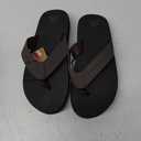 Embossed Pu Flip Flop Java, Size 11