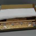 Cat Window Perch with Wooden Frame  Aloxina Foldable Cat Hammock Bed for Indoor Cats, Soft Rabbit Fur Cover, Washable, Strong Suction Cups, No Drilling, Supports Large Cats