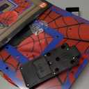 Basketball Hoop Indoor, Mini Basketball Hoop LED with 3 Balls and Scoreboard, Over The Door Basketball Hoop, Basketball Kids Toys Gifts for 3 4 5 6 7 8 9 10 11 12 Year Boys (Red)