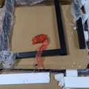 GarveeHome Industrial Dining Table for 6-8 People, 78.7" Long Kitchen Table with Sturdy Metal Frame & Seats 6 Rectangular Counter for Dinner, Kitchen, Office Desk (Only Table) (New Brown)