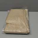 DECORA Natural Jute Burlap Christmas Stocking Fireplace Hanging for Gifts Goodies Handmade Projects Set of 6