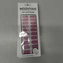 10 x Gloss Nail Strips|Uv Free|22 Pcs,Gel Nail Stickers|Long Lasting Two Weeks and Easy to Apply&Remove|Powder Blue Spot