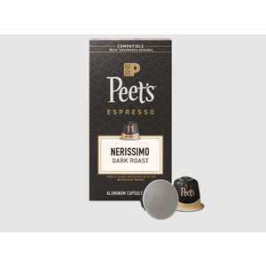 Peet's Coffee, Dark and Medium Roast Espresso Capsules Variety Pack, Compatible with Nespresso Original Machine 