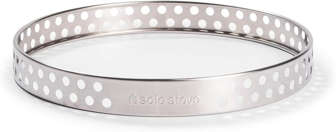 Solo Stove Yukon Stand - Durable 304 Stainless Steel, Heat-Resistant, Portable Elevated Fire Pit Accessory for Safe Use on Decks and Camping - Ideal for Smokeless Fire Pits and Outdoor Fireplaces (Yukon - Size: 27")