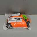 SlowTon Dog Seat Belt Harness for Car, Dog Car Harness Adjustable Mesh Breathable & Dog Seatbelt Safety Tether with Elastic Bungee for Small Medium Large Pets(Orange, Double Clip, L)