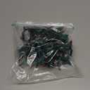 Colorful String Lights, 26FT 100 Count Incandescent Bulbs, UL Listed Waterproof Connectable Light Set for Indoor Outdoor Use, Christmas Tree, Halloween, Patio & Home Decor