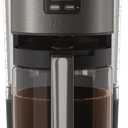 Ninja Programmable XL 14-Cup Coffee Maker PRO, 14-Cup Glass Carafe, Freshness Timer, with Permanent Filter, Black Stainless Steel, DCM201BK (Black Stainless Steel)