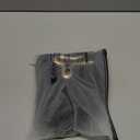 WDIRARA Women's 3 Piece Swimsuit Ring Linked Bikini Set with Sheer Cover Up Dress (Medium, Black)