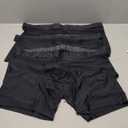 Under Armour Men's Multi-Pack Performance Tech Mesh Boxerjock Brief, 6" Inseam, All-Day Comfort (Black Solid - Core 3 Pack)