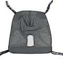 Patient Aid Full Body Commode Sling - Easy-to-Wash Mesh Fabric for Bathing and Toileting - Comfy Safe Lifting for the Elderly and Non-Weight Bearing - Extra Large, 600lb. Maximum Carrying Capacity