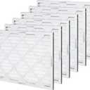 Amazon Basics 16x20x1 Air Filter 6-Pack, MERV 8 AC Furnace Filters, Allergen Control , Removes Dust, Lint and Pollen, Electrostatic (Actual Size: 15.75" x 19.75" x 0.75")