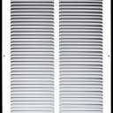 Fits 14x24 Duct Opening | Steel Return Air Grille by Handua | Vent Cover Grill for Sidewall and Ceiling | White | HVAC Cold Air Intake Grille | Outer Dimensions: 15.75"W X 25.75"