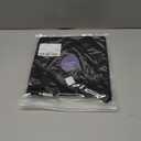 SweatyRocks Women's Casual V Neck Short Sleeve Soild Basic Crop Top T-Shirt (Medium, Black-3)