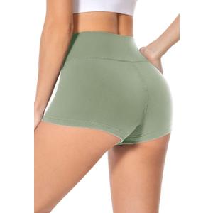 High Waisted Biker Shorts for Women -3'' / 5'' Tummy Control Butt Lifting Gym Workout Athletic Shorts Yoga Pants, Size XL