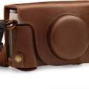MegaGear MG1893 Ever Ready Genuine Leather Camera Case Compatible with Fujifilm X100V - Brown (One Size)