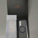 TORRAS Upgraded Magnetic Shockproof for Samsung Galaxy Z Fold 7 Case with Screen Protector, Fit for Magnetic, 4X Military Grade Hinge Protection, Translucent Slim Case for Samsung Z Fold 7, Blue