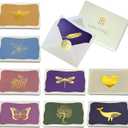 SETTINI Blank Note Cards,18 Pack All Occasion Assorted Greeting Cards, 9 Gold Foil Designs with Stickers and Envelopes 6" x 4" For Thank You, Birthday and All Occasion Cards