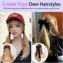 AISI HAIR Beginner Friendly Wigs Ombre Blonde Wig with Bangs for Women, Middle Length NaturalLayered Straight Wig for Daily Party