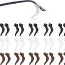 YINGFENG 15 Pairs1.8 Inch Anti-slip Eyeglass Ear Grips Hook, Comfortable Silicone Elastic Eyeglasses Temple Tips Sleeve Retainer for Sunglasses, Presbyopia Glasses, Spectacles Glasses, 3 Colors