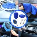 26Pcs Car Detailing Brush Set, Car Detailing Kit, Car Detailing Brushes, Car Cleaning Kit, Car Windshield Cleaning Tool, Professional Car Care kit - Car Wash Brush kit for Interior Exterior Wheels