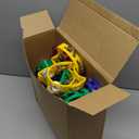 Yeshone 30 Pack Tambourine for Kids Adult Tamborines Musical Instrument Noise Makers 4 Bells Handheld Tambourines for Church Worship Classroom Music Back to School Supplies(Multicolors)